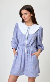 Платье Anelli Laurel 1235 голубой
