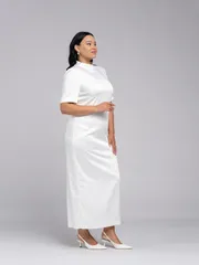 Платье FASHION CENTRE арт. П-4155/Белый