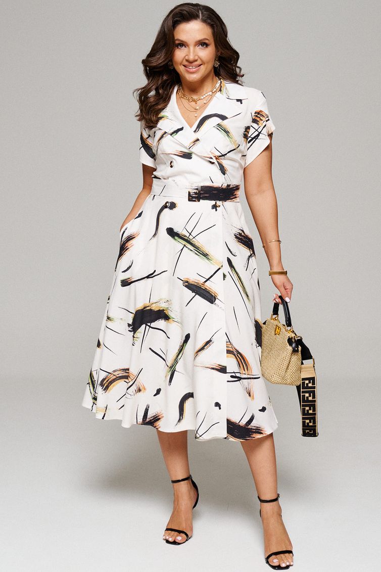 Платье Beautiful & Free арт. 6182 абстракция