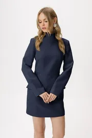 Sukienka Pirs #6340 sinij