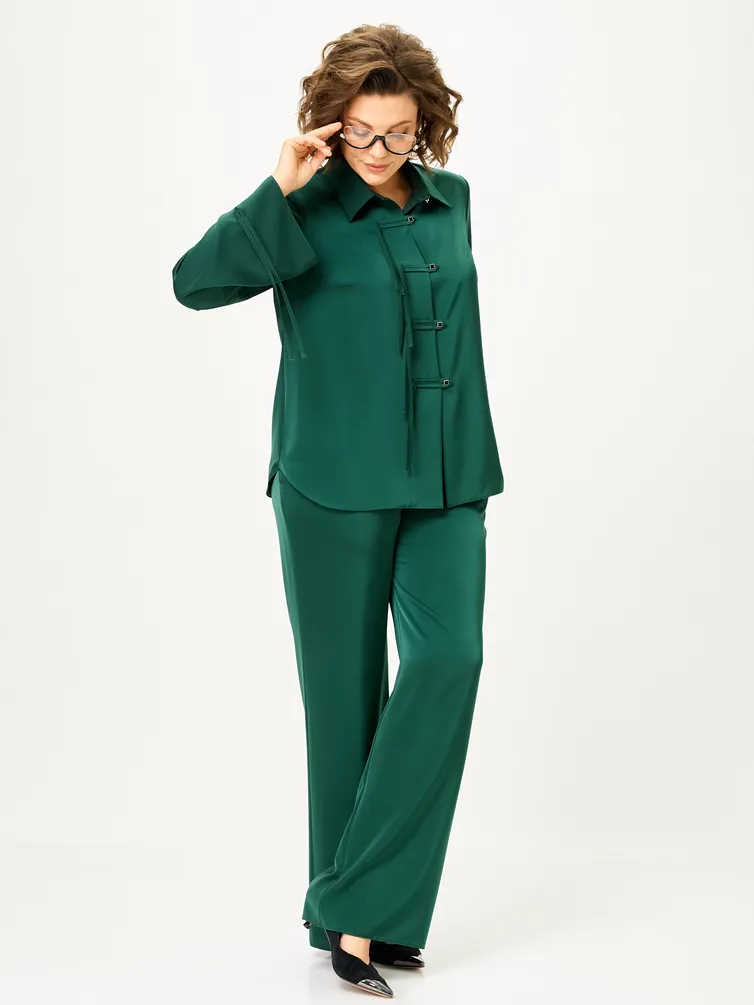 Garnitur Vilena-fashion #1163 izumrud