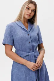 Dress Ma Cherie #4107 sinij melanzh