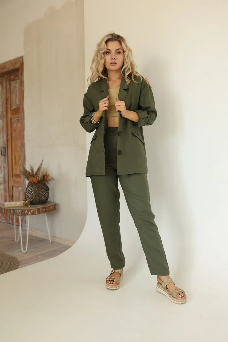 Blazer Amori #2131 170 xaki