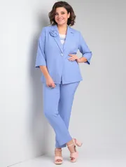 Костюм Vilena-fashion арт. 958 голубой