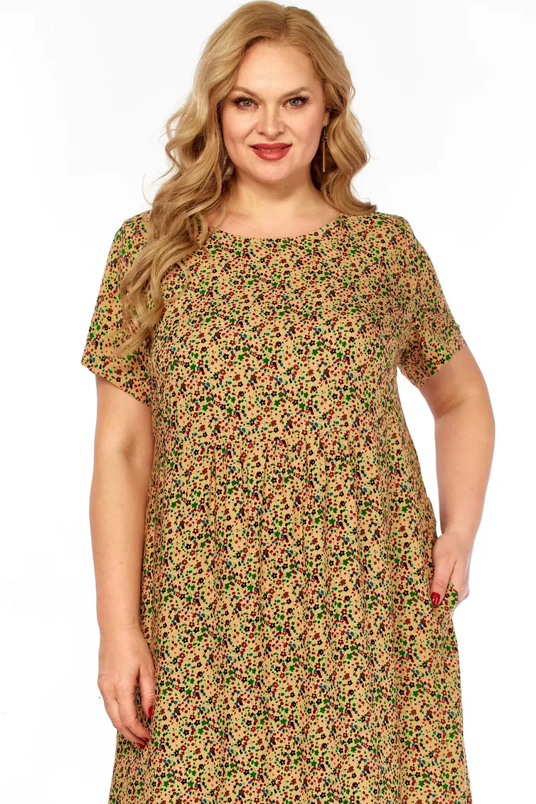Dress LadyThreeStars #2681 yantarnyj