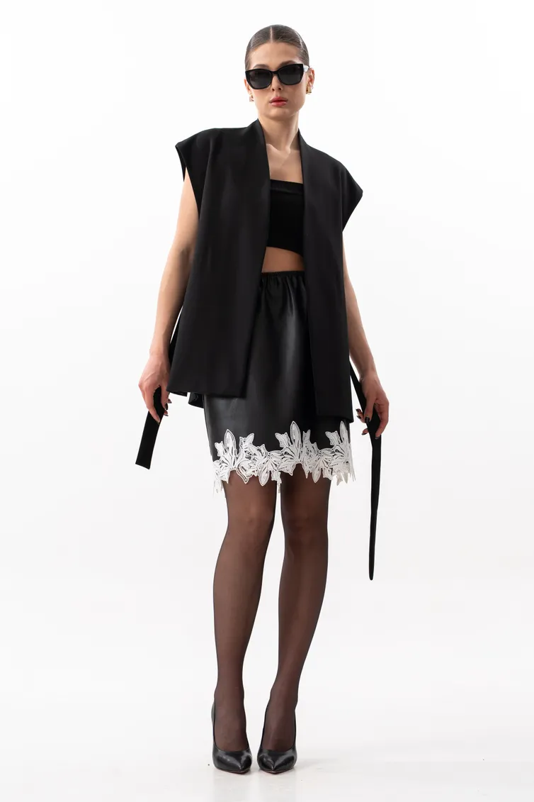 Kamizelka SILVERSPICE #S-2529 chernyj