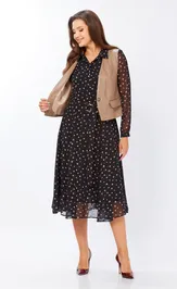 Set Milora 1380/1 chernyj + kapuchino (gorox)