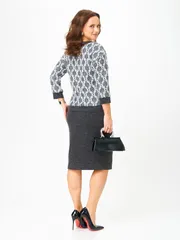 Suit Galean Style #786.1 grafit ornament