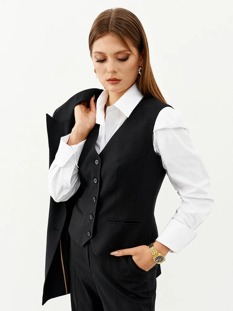 Жилет Ketty арт. K-02237 черный
