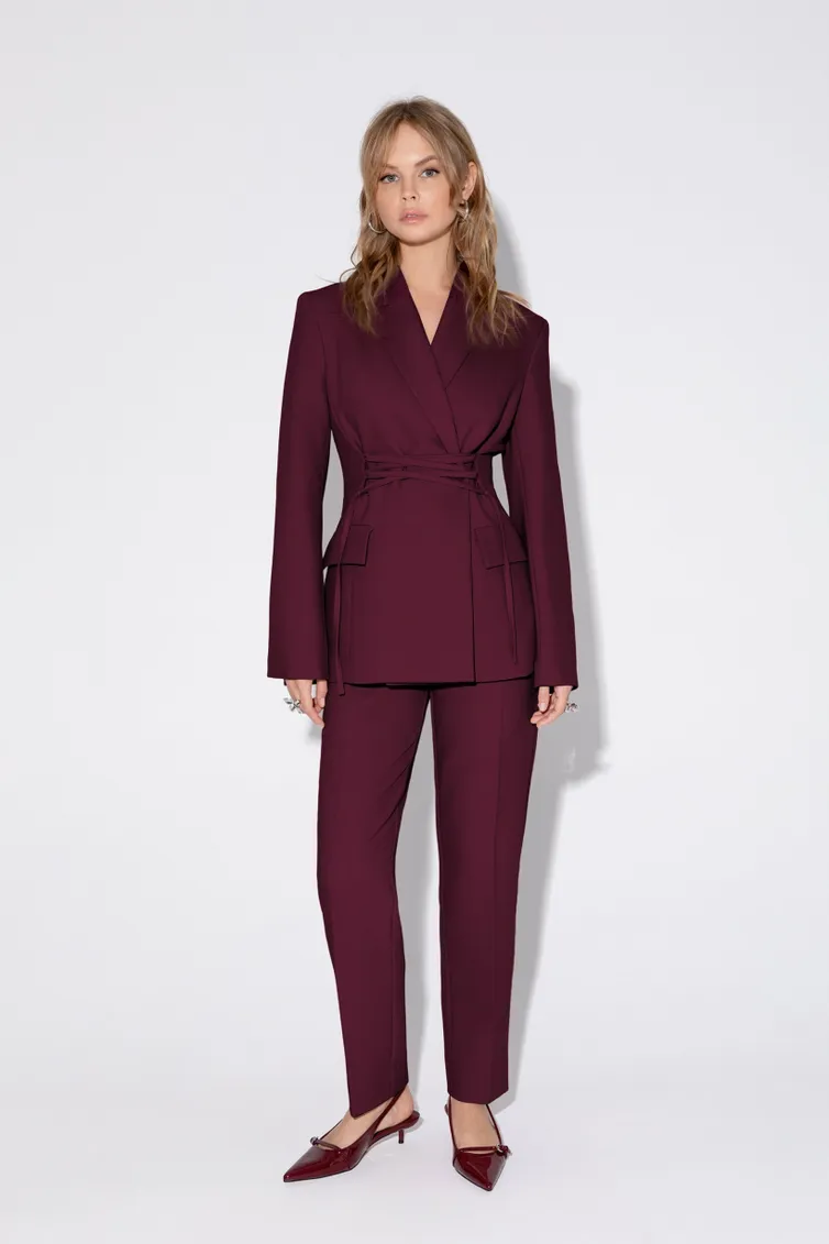 Garnitur Pirs #5466 marsala