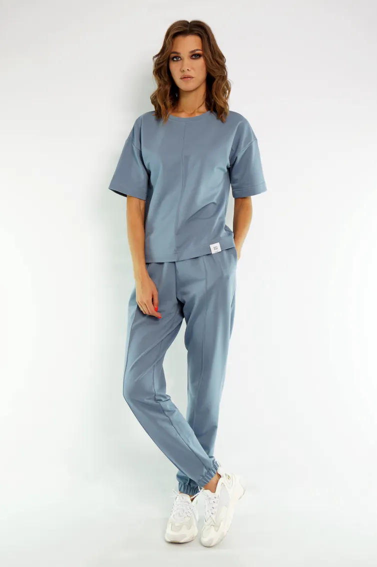 Костюм Kivviwear арт. 4036-4037.03 дымчатый голубой