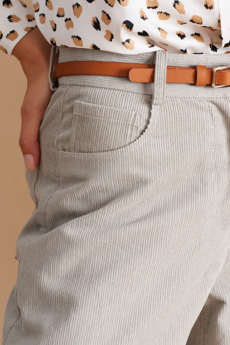 Trousers Elletto Life #2308 sv.ser