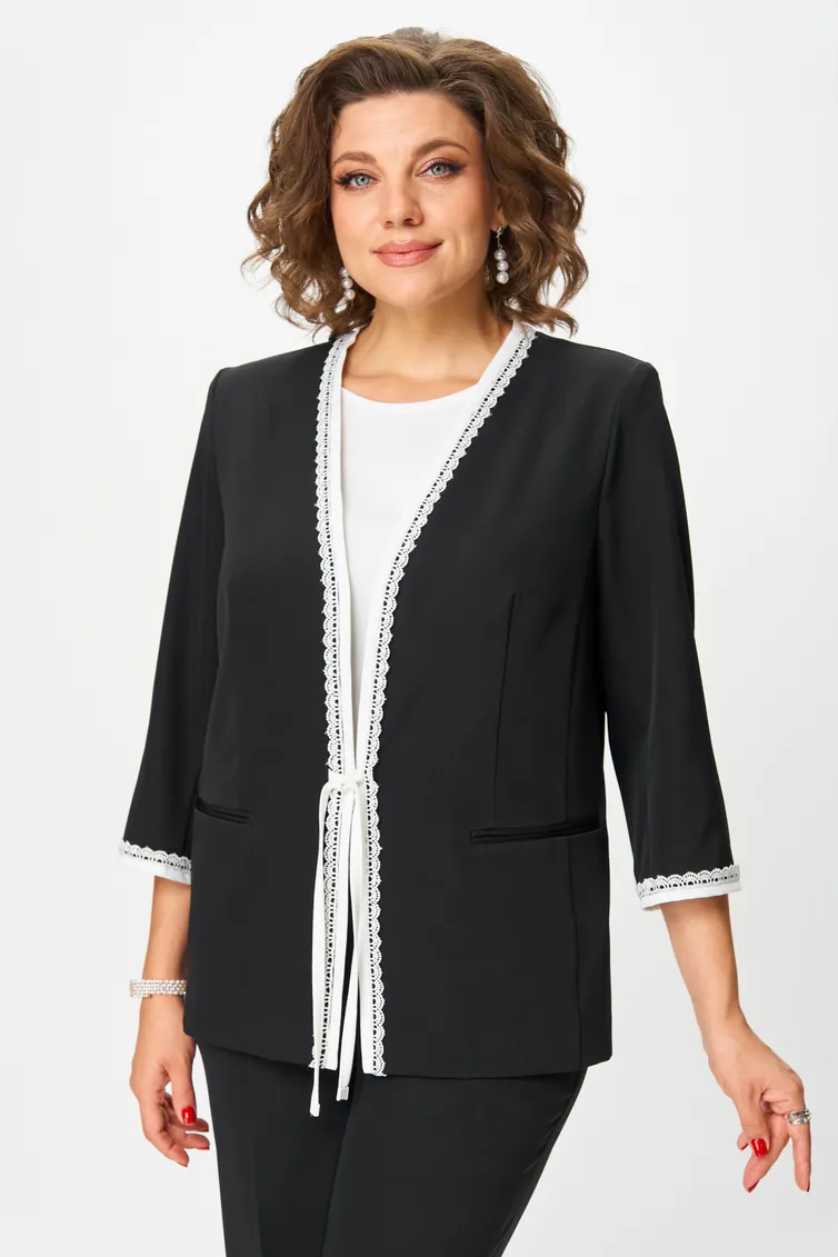 Garnitur Vilena-fashion #1113 chernyj