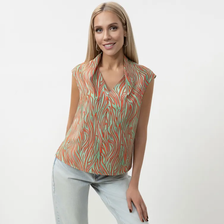 Blouse CHARUTTI #Tixoe schaste (poceluj)