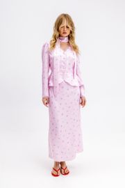Blouse Pirs #6681 rozovyj