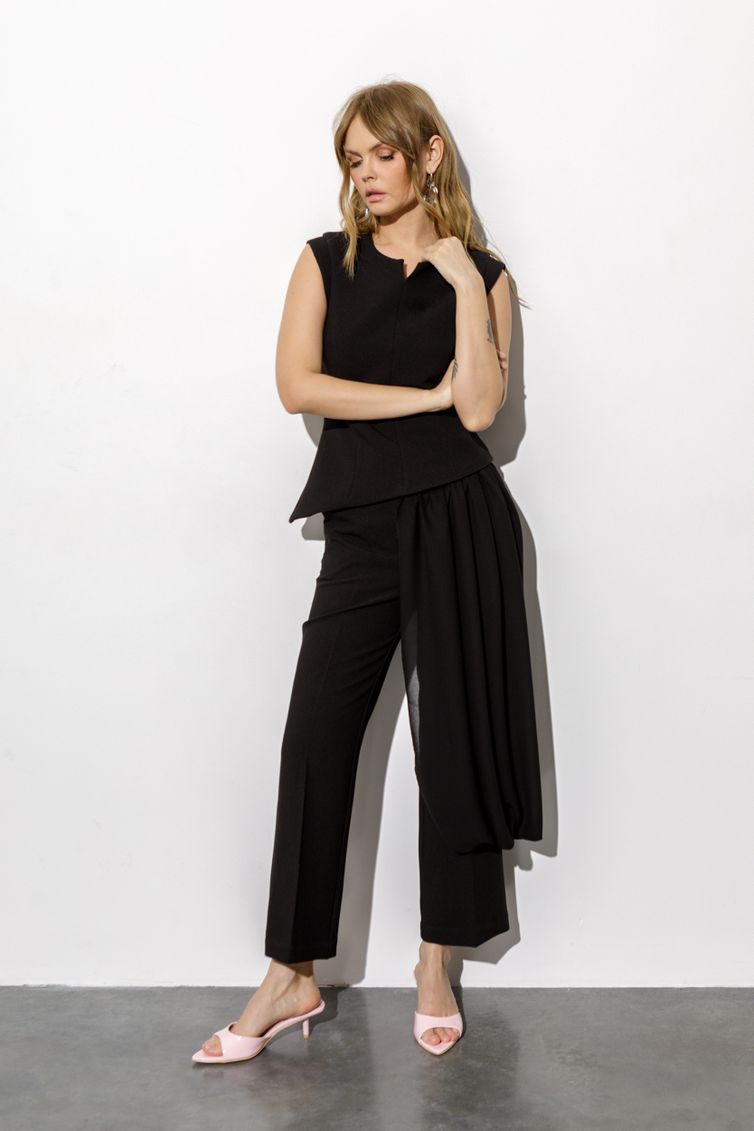 Блуза Pirs арт. 6773 черный