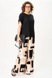 Комплект Michel Chic арт. 1384 песочно-черная графика