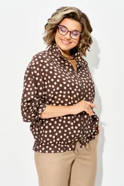Бомбер Liliana #1554 shokolad gorox