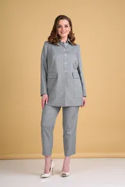 Комплект Andrea Style арт. 379 серо-зеленый