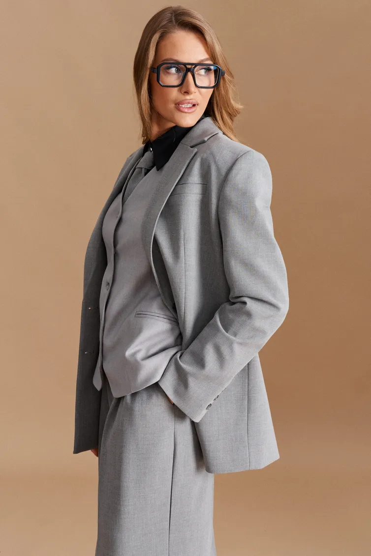 Trousers Elletto Life #2316 seryj