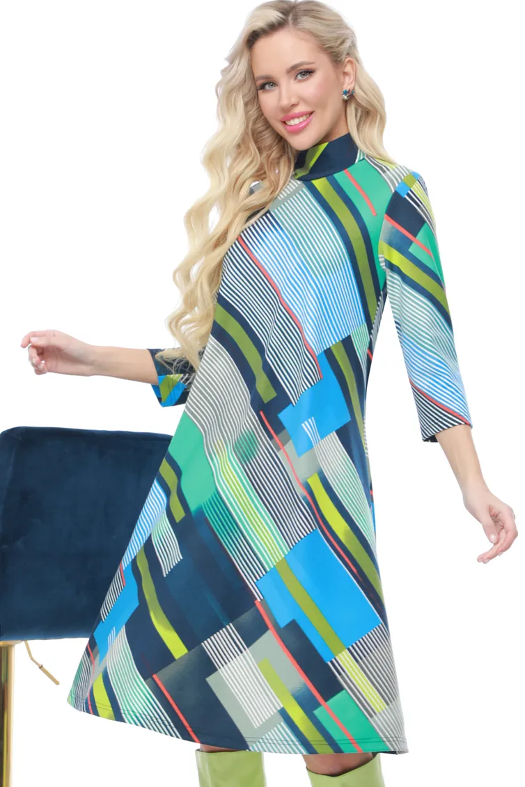 Sukienka DS Trend #P-4392 (Osobenno aktualno, aura)