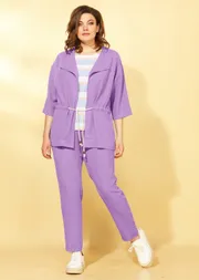 Zestaw Vilena-fashion #584 svetlaya fialka+poloska