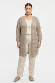 Жакет Полесье арт. С2893-25 5С2304-Д43 теплый бежевый+суровый 158
