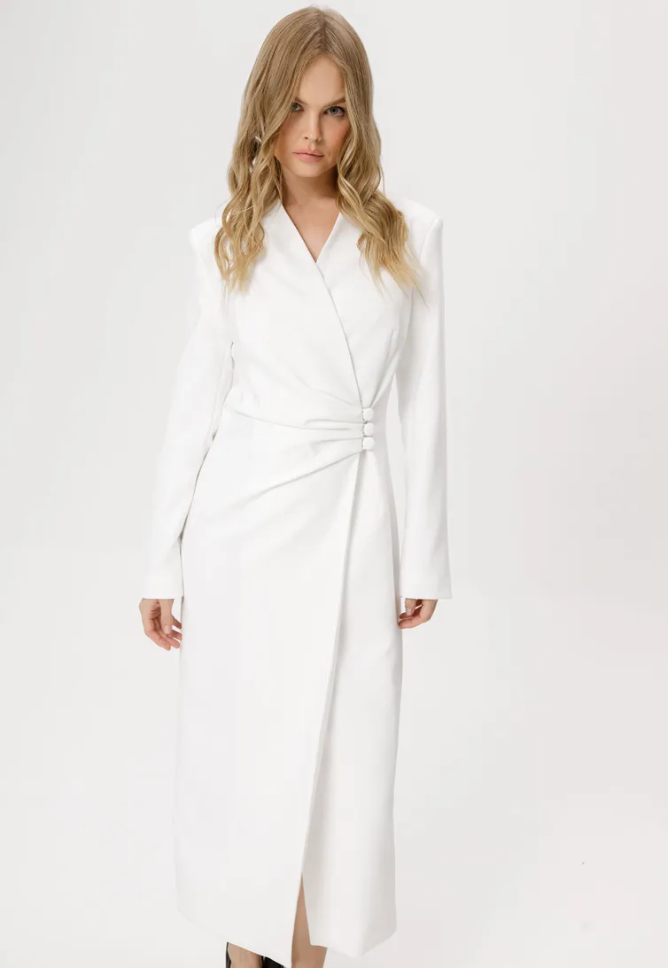 Sukienka Pirs #6299 belyj