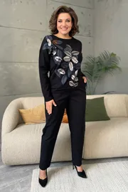 Skoczek Rumoda #2145 (dlinnyj rukav) serebro