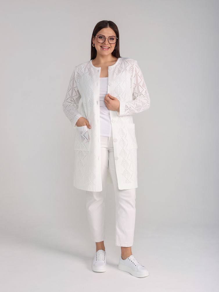 Кардиган BONADI арт. 2065 белый