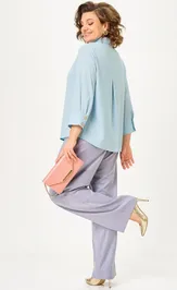 Блузка Bello style 5-002-blue