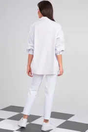 Bluzka LeNata #11321 belyj