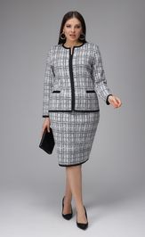 Костюм BONADI 1883 черно-белый