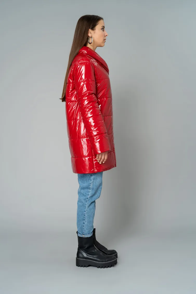 Kurtka Elema #4-9545-1 bordo 170