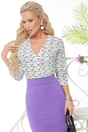 Bluzka DS Trend #B-1693-0179-04 (belaya printovannaya s zashhipom)