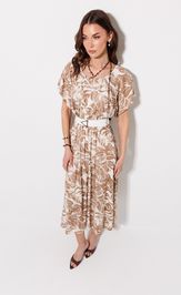 Платье Люше 4381 песок