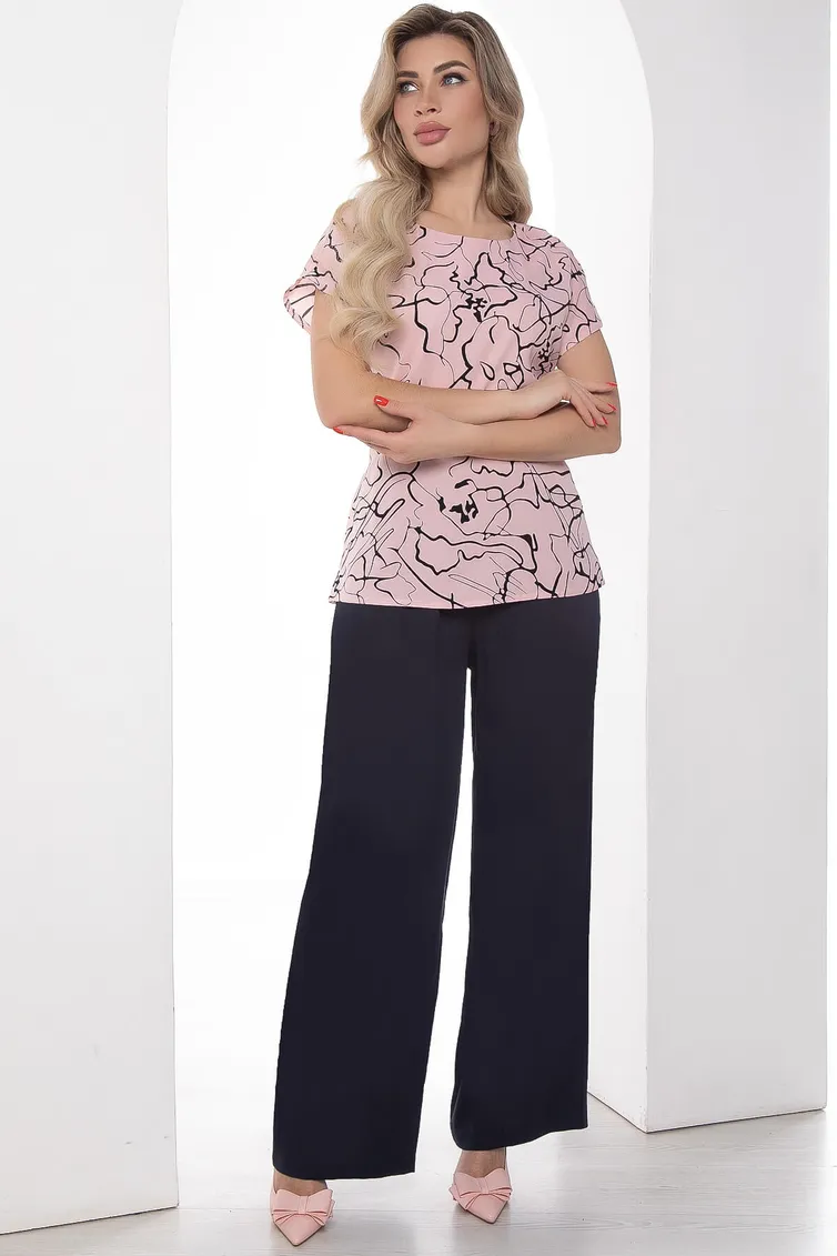 Bluzka LT Collection #B10006 rozovyj