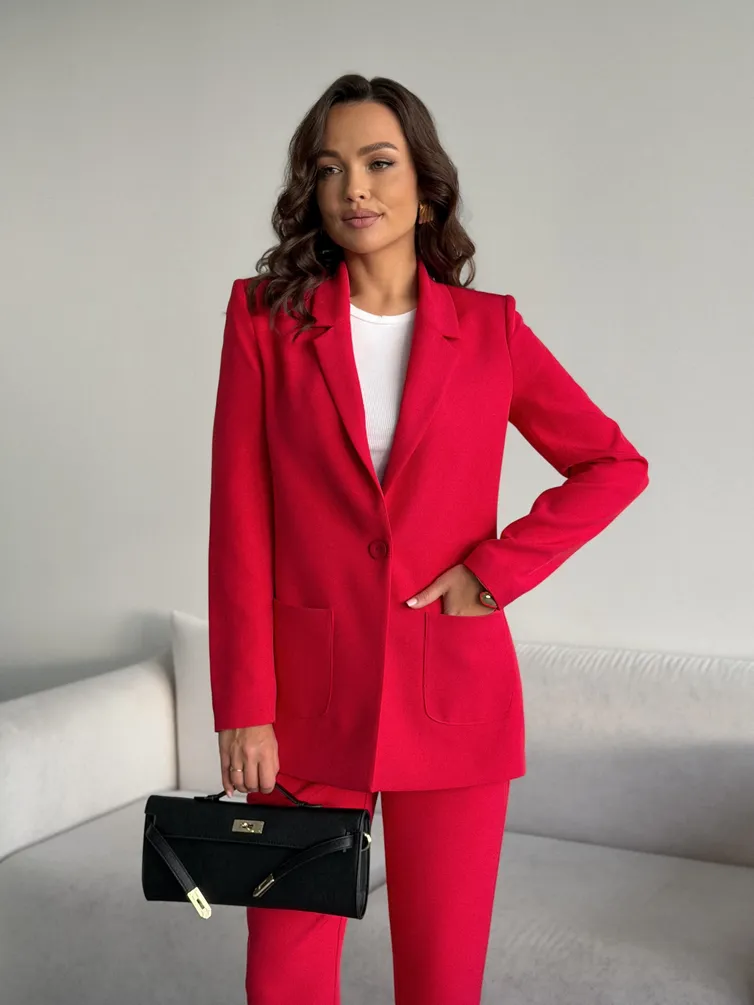 Suit Dilana Vip #2056/1 malina