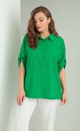 Блузка Rishelie 0899-1 зел