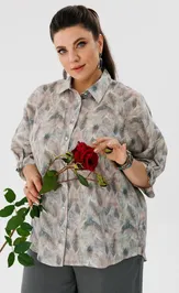 Блуза Anelli Laurel 1464 Перья