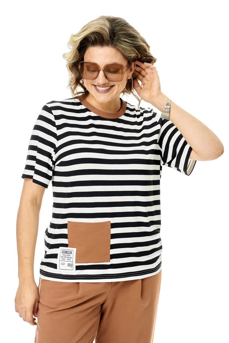 Set Michel Chic #1452 mednyj, poloska