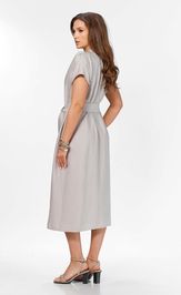 Dress MALI 46-001 svetlo-seryj