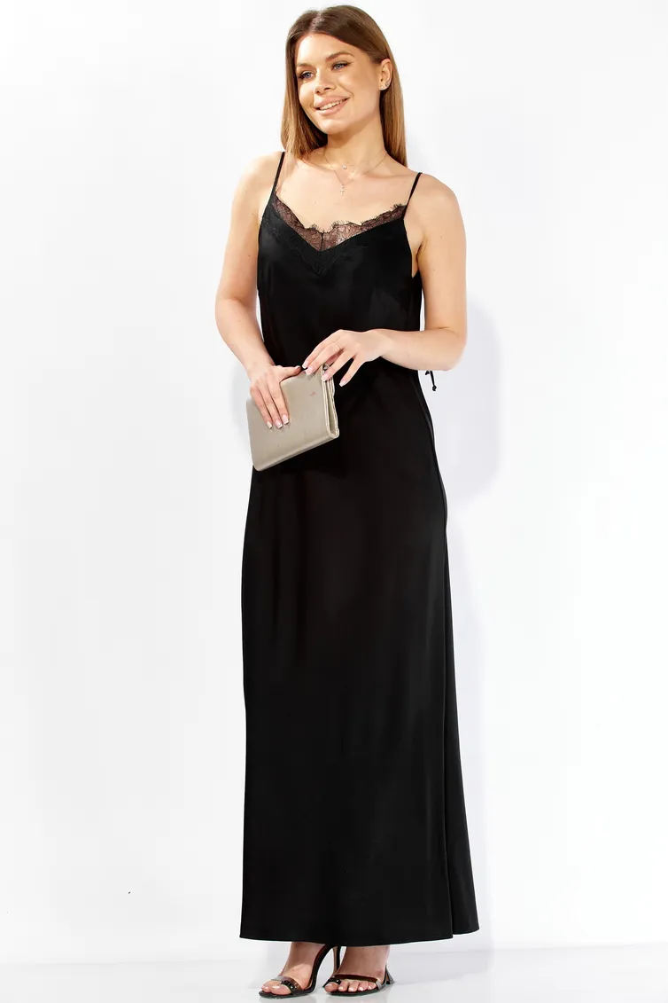 Dress LAIKONY #L-504-2 chernyj