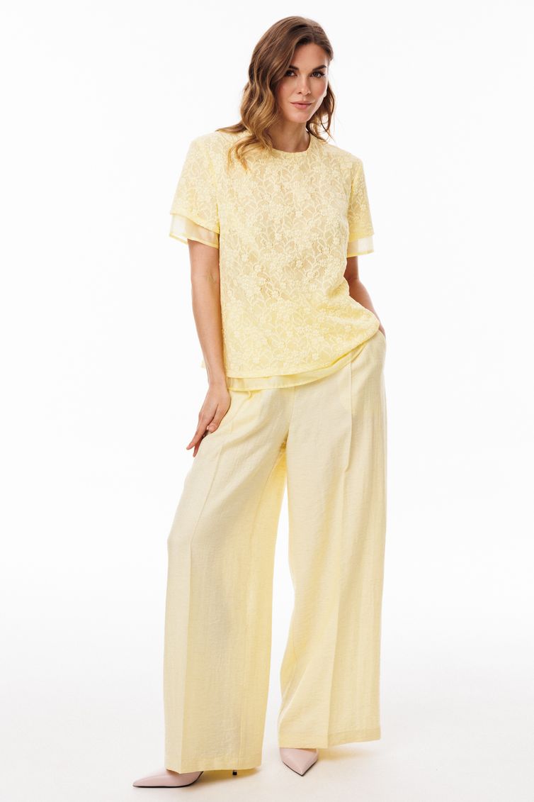 Блузка EOLA арт. 3121 сливочное масло