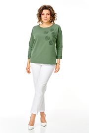 Джемпер Rumoda арт. 2268 светло-зеленый