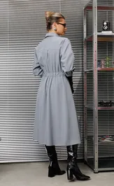 Dress Anastasia 1229.3 francuzskij seryj