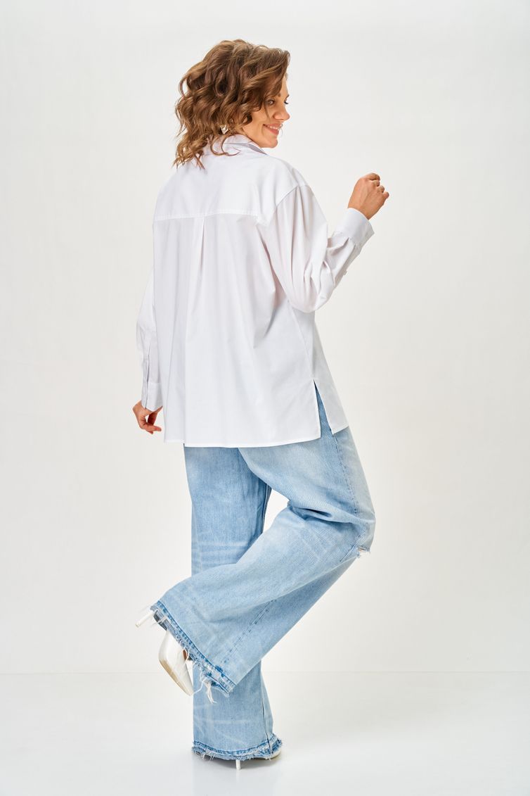 Рубашка Anastasia MAK арт. 1324 белый