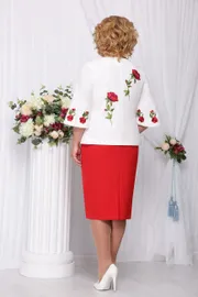 Костюм Нинель арт. 5547 красный