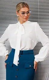 Bluzka Мода Юрс 26-2467bl