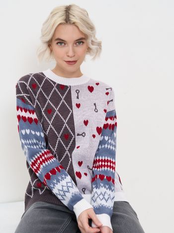 9232-94017 мол/графит/кармин/св.джинс